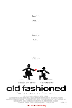 old fashioned poster